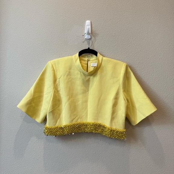 Jonathan Simkhai Yellow Two-Piece Dress - Picture 4 of 10